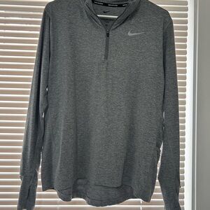 Nike Dri-FIT Gray Running Top